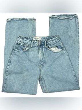 Abercrombie & Fitch Light Blue High-Waist Women's Jeans size 26x28